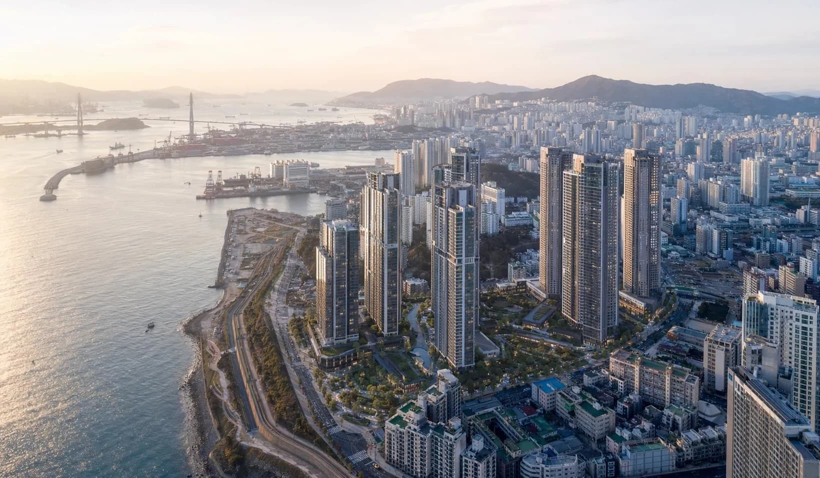 부산 남구 우암동 두산위브더제니스 오션시티 입지 이미지